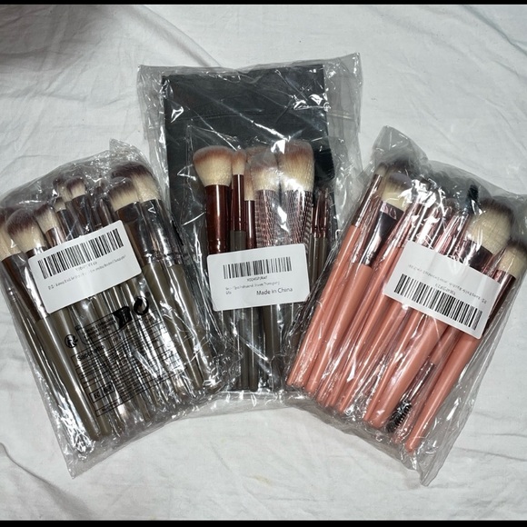 Other - Makeup Brush bundle- Pink and Brown